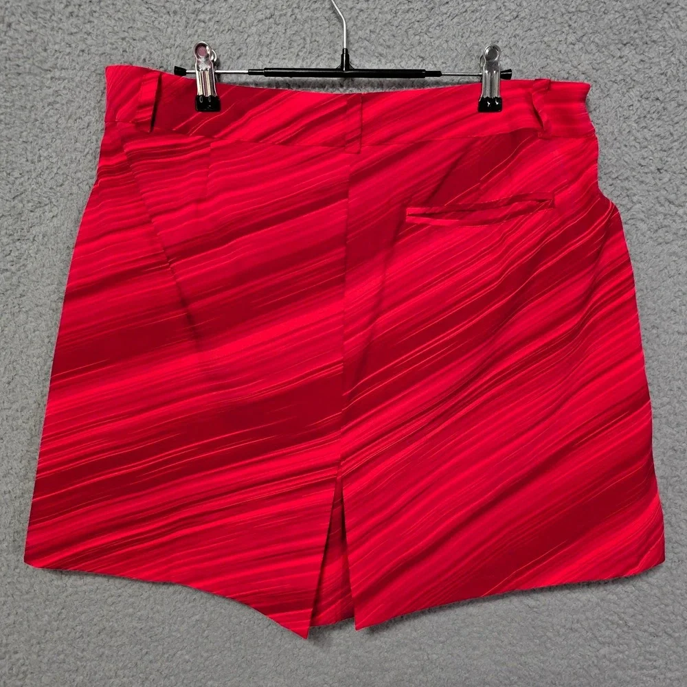 Nike Golf Tour Performance Red Skort Medium 10 Removable Shorts Pockets‎